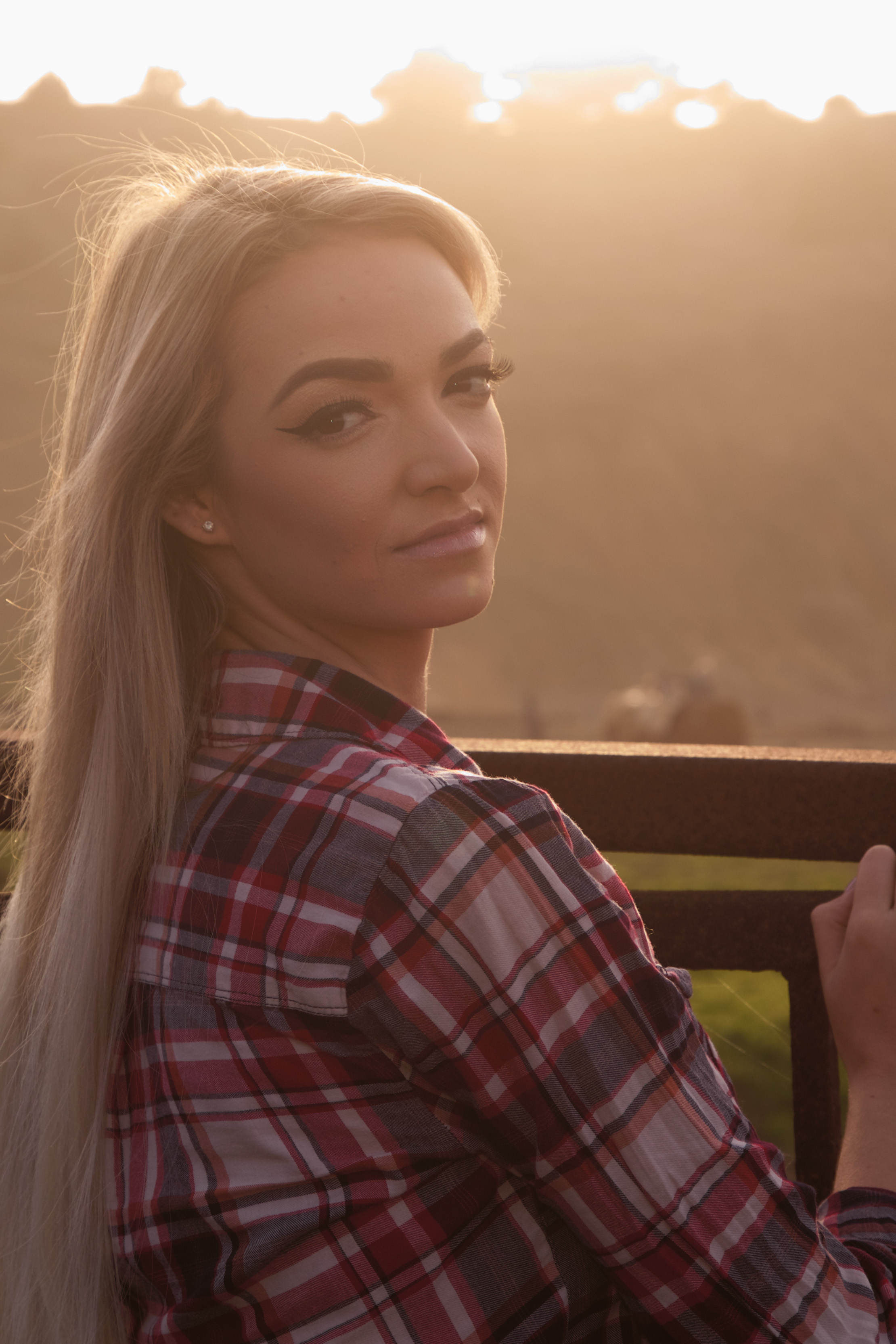 On-location portrait
